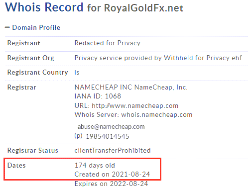 Настоящий отзыв о Royal Gold FX
