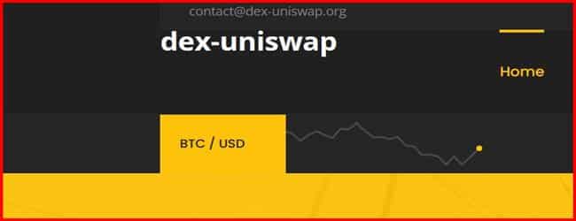 Остерегаемся. Dex-Uniswap (dex-uniswap.org) – обман пользователей на крипто обменнике от аферистов. Отзывы клиентов