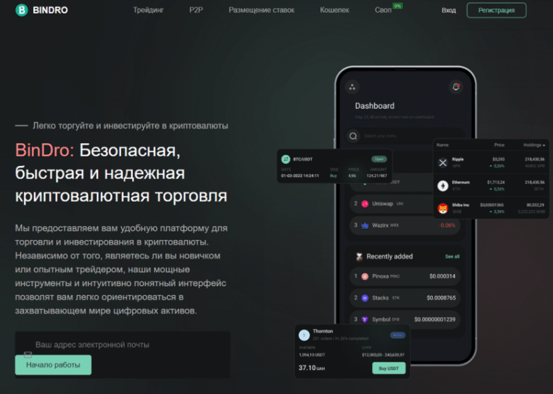 Обзор криптобиржи BinDro: отзывы трейдеров. Как вывести деньги?