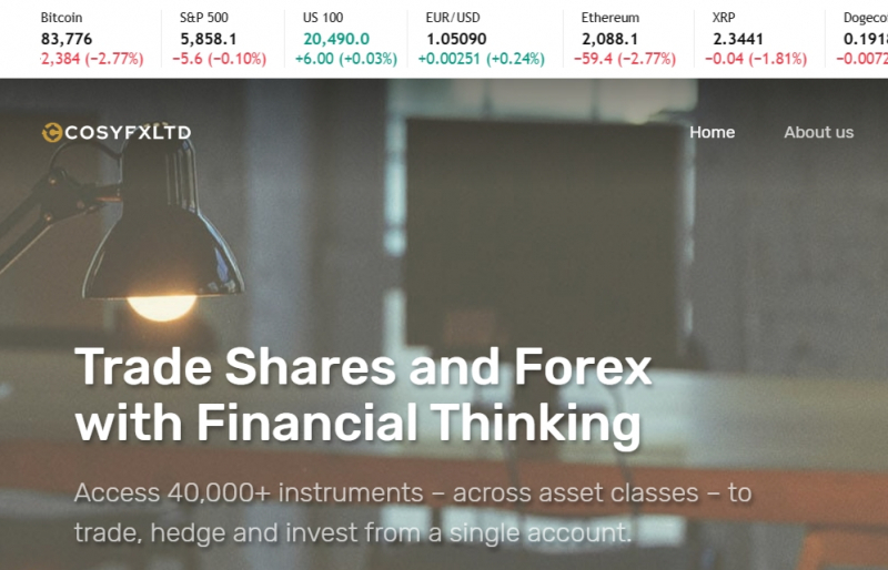 Остерегаемся. Внимание. Обзор брокера CosyFXLimited.com: черный список, возврат денег и анализ отзывов клиентов