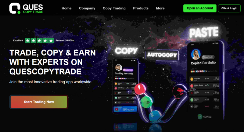QuesCopyTrade отзывы. Это развод?